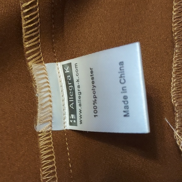 Tan Beige Faux Suede Moto Biker Jacket Size M - Picture 8 of 9